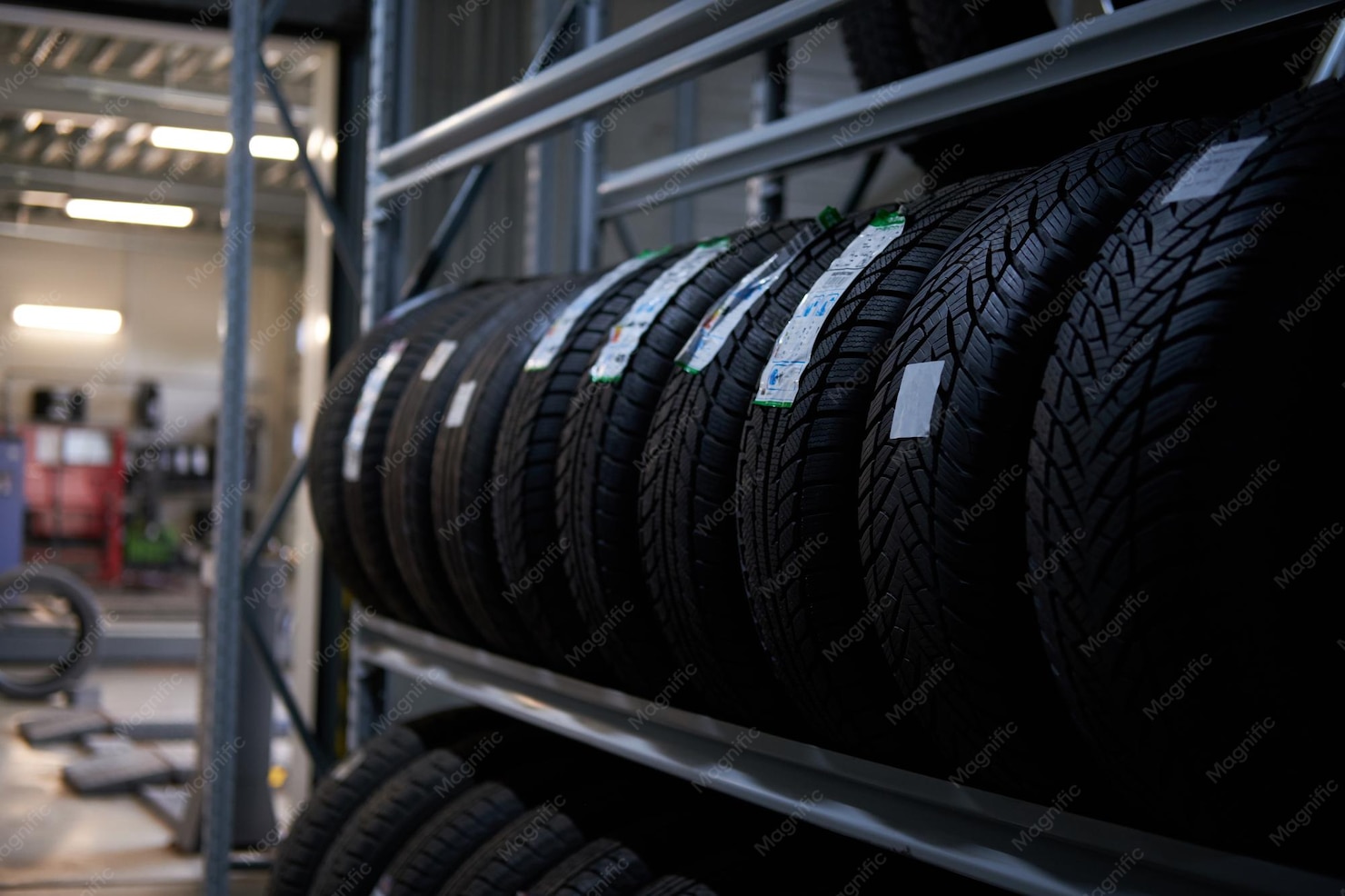 Range of tyres